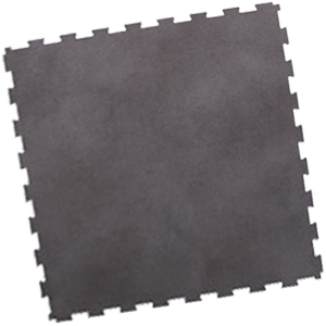 Messeboden Designfliese; Großformat 914x914 mm, betonlook grau
